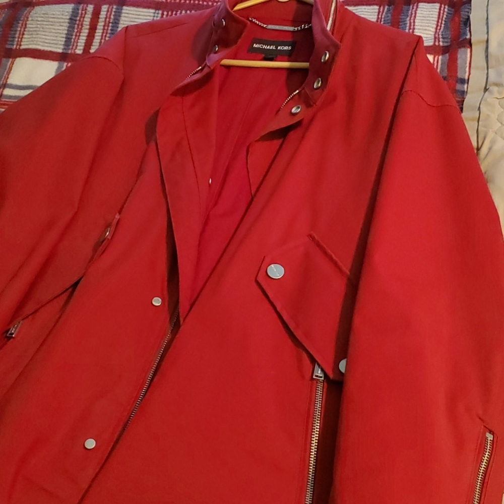 Mens rain jacket